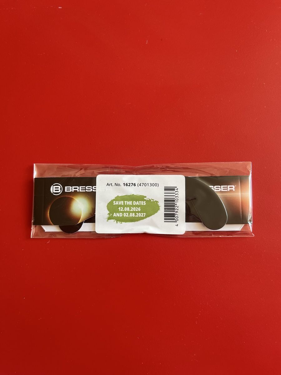 Brillen & Gläser: Sonnenfinsternisbrille – Neu und originalverpackt aus St. Gallen von zuitop 1
