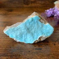 ✲ Hemimorphit Rohstein ✲ 90g / 77mm blauer Hemimorphite