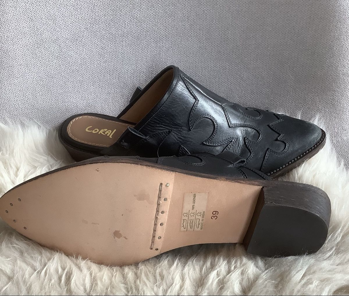 Scarpe da donna: Leder Pantoffel slippers – Nuovo (secondo la descrizione) da Zug venduto da natiak01 2