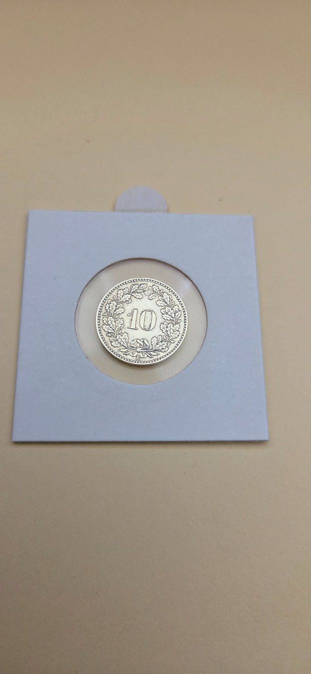 Tutti le monete: 10 Rappen 1919 Messing – Usato da Rütschelen venduto da Urmel16 1