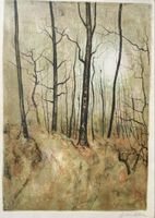 Bernard Gantner lithographie couleurs