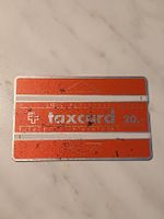 Taxcard