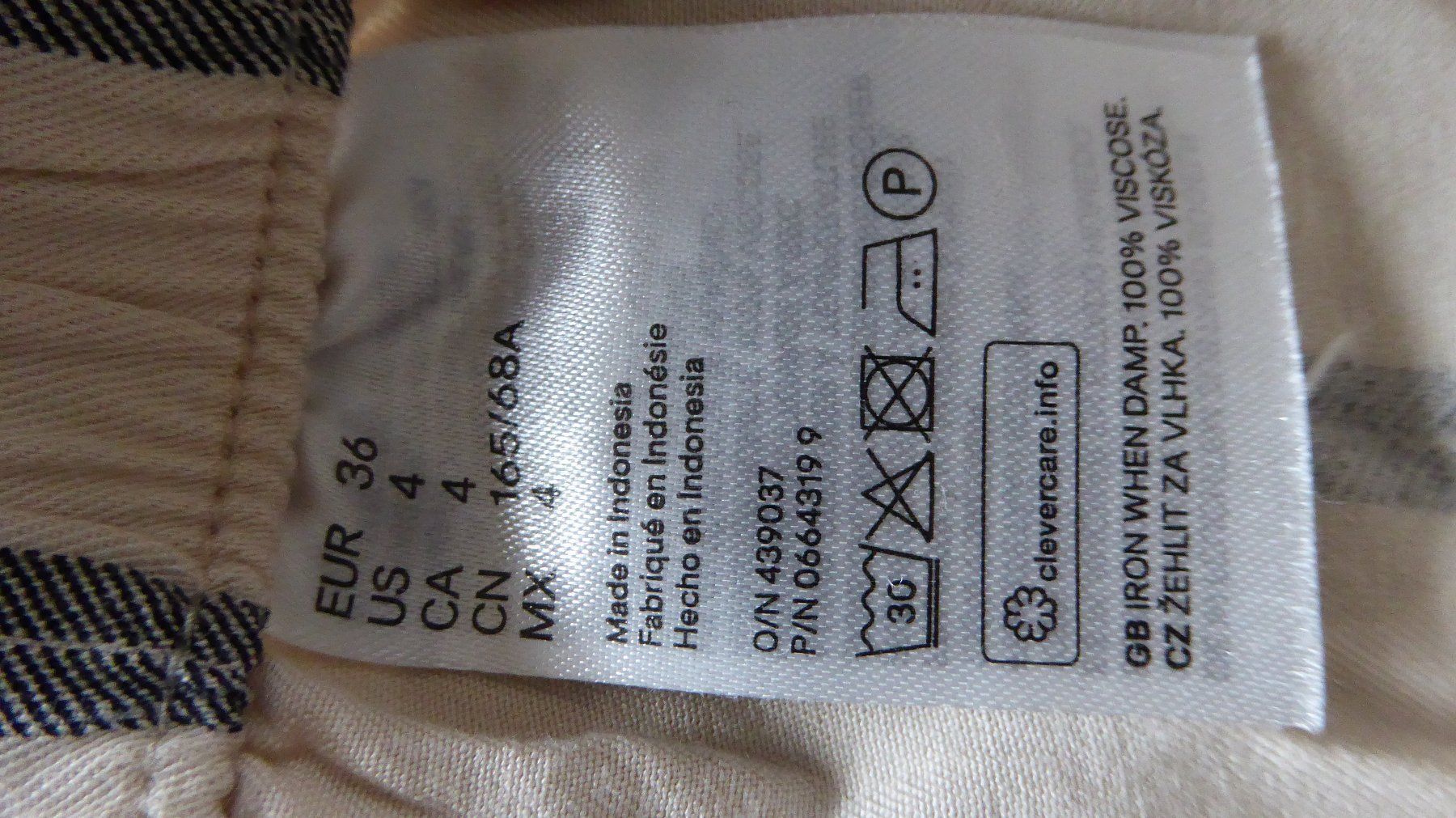 H&M Pantaloni: Sommerhose Gr 36 H&M – Usato da Sargans venduto da Benziner 3