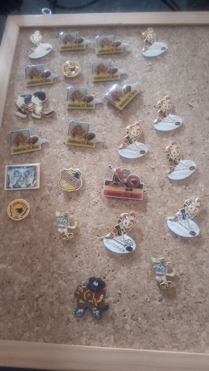 Plaketten & Abzeichen: SC Bern Pins Sammlung - Selten und Wertvoll! Eishockey – Gebraucht aus Belp von Guadalupe84
