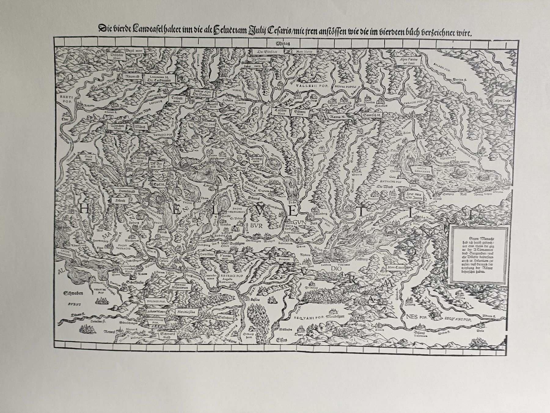Landkarten & Atlanten: Kunstmappe 500 Jahre Schweizer Landkarte – Gebraucht aus Embrach von Illingen13 6