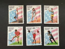 Togo 1695-1700 Atlanta Summer Olympya gest. Super (E437)