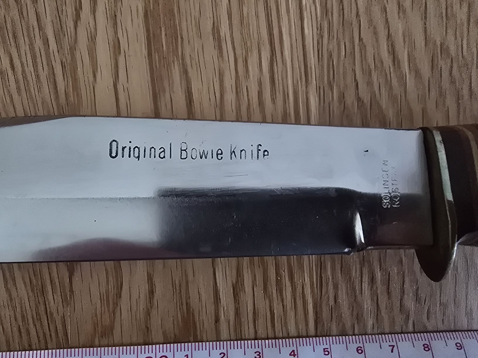 Solingen Accessori: Original Bowie Knife - Solingen mit Puma Lederscheide – Usato da Rotkreuz venduto da Mahkoh 2
