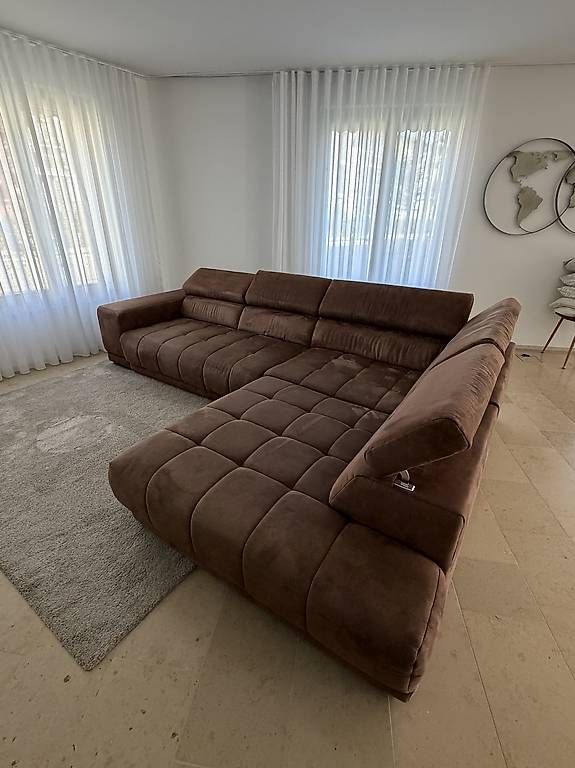 Divani: Ecksofa braun320cm/220cm/ 66cm – Usato da Zürich venduto da semirabm 1