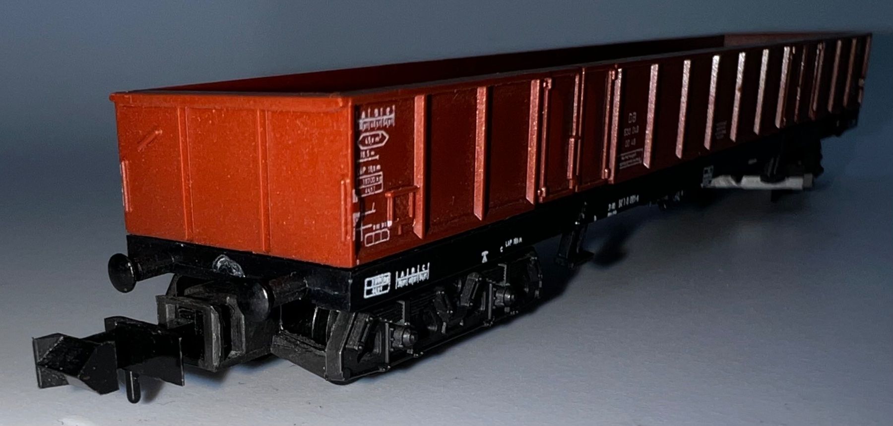 Trix Modellini di ferrovie: Minitrix, Hochbordwagen Langversion – Usato da Basel venduto da jonnyhaas 4