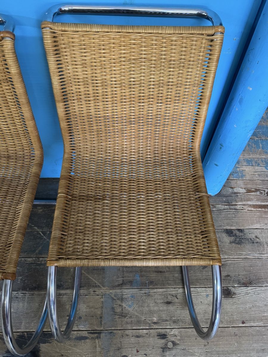 Sedie: Vintage Freischwinger stuhlen 4 stk. – Usato da Schlieren venduto da Freundlich02 6