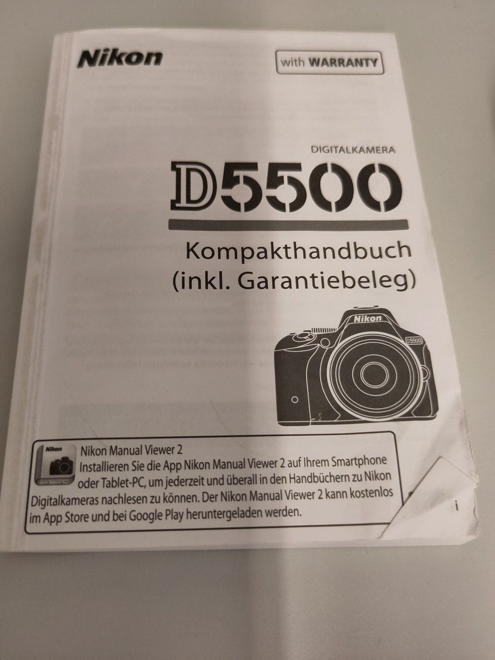 Nikon Fotocamera: Nikon D5500 Digitalkamera – Usato da Zürich venduto da skr_rln9 4