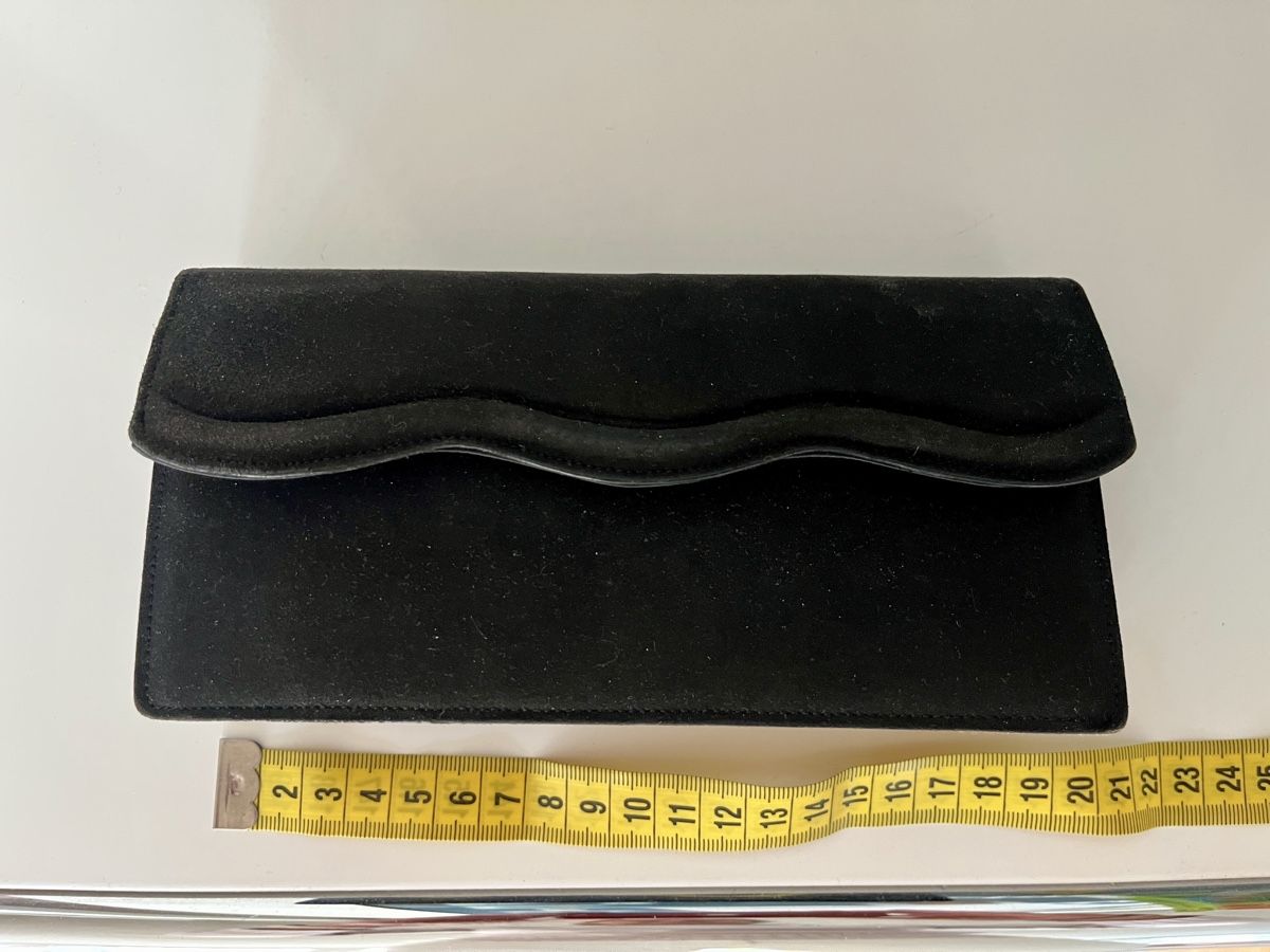Borse da donna: Elegante Clutch / Abendtasche, Wildleder – Usato da St. Gallen venduto da reg_f8h8 1