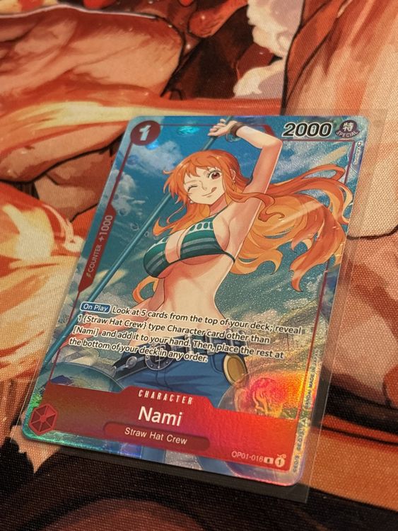 One Piece OP01 Alpha PreErrata Nami AltArt Kaufen auf Ricardo