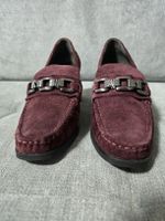 Högl Wildleder Pumps, Grösse 37, Bordeaux