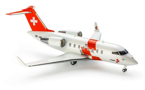 Rega Kit di modellismo & Modellini statici: Rega Jet Challenger 650 1:100 – Nuovo (secondo la descrizione) da Rümlang venduto da svent 1