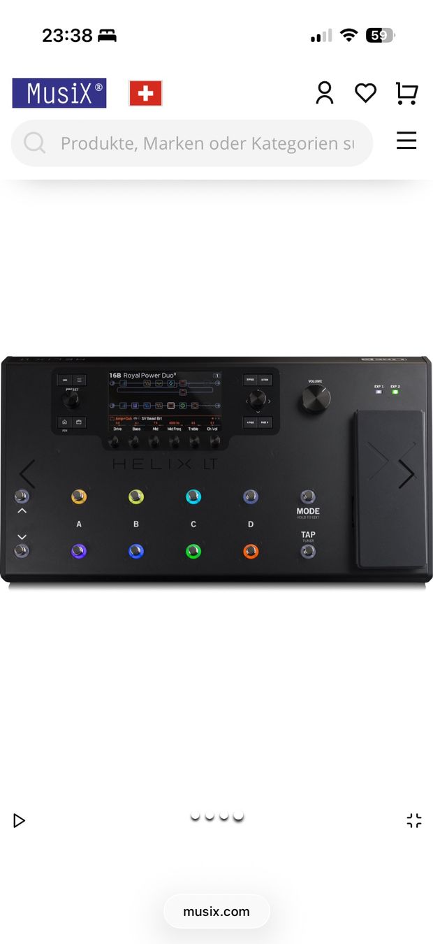 Line 6 Strumenti musicali: Line 6 Helix LT Gitarren-Multi-Effektgerät – Usato da Immensee venduto da anythingskytalk