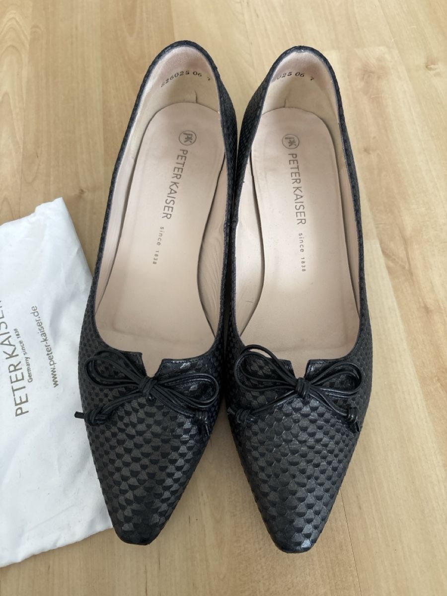 Kaiser Scarpe da donna: Peter Kaiser Echt Leder , Top! – Usato da langenthal venduto da rundholz7