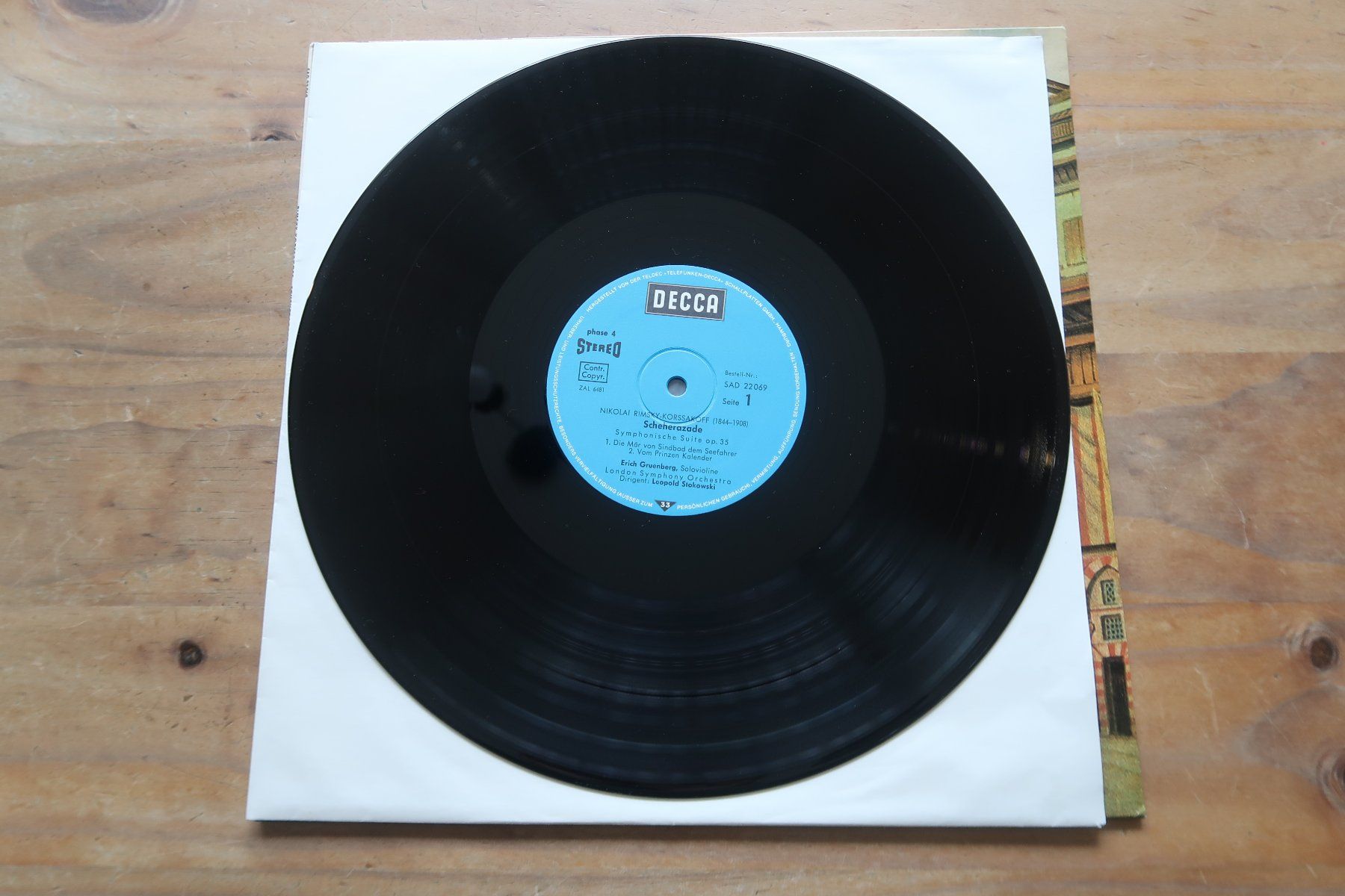Dischi in vinile: Scheherazade - Rimsky-Korsakov - London Symphony Orchestra – Usato da Basel venduto da Patiscat 3