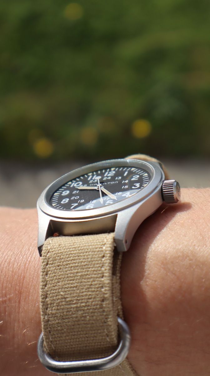 Hamilton Orologi: Hamilton Khaki Field Mechanical 38mm + 8 Straps ab 1.-! – Nuovo (secondo la descrizione) da Seedorf BE venduto da cali_watches 6