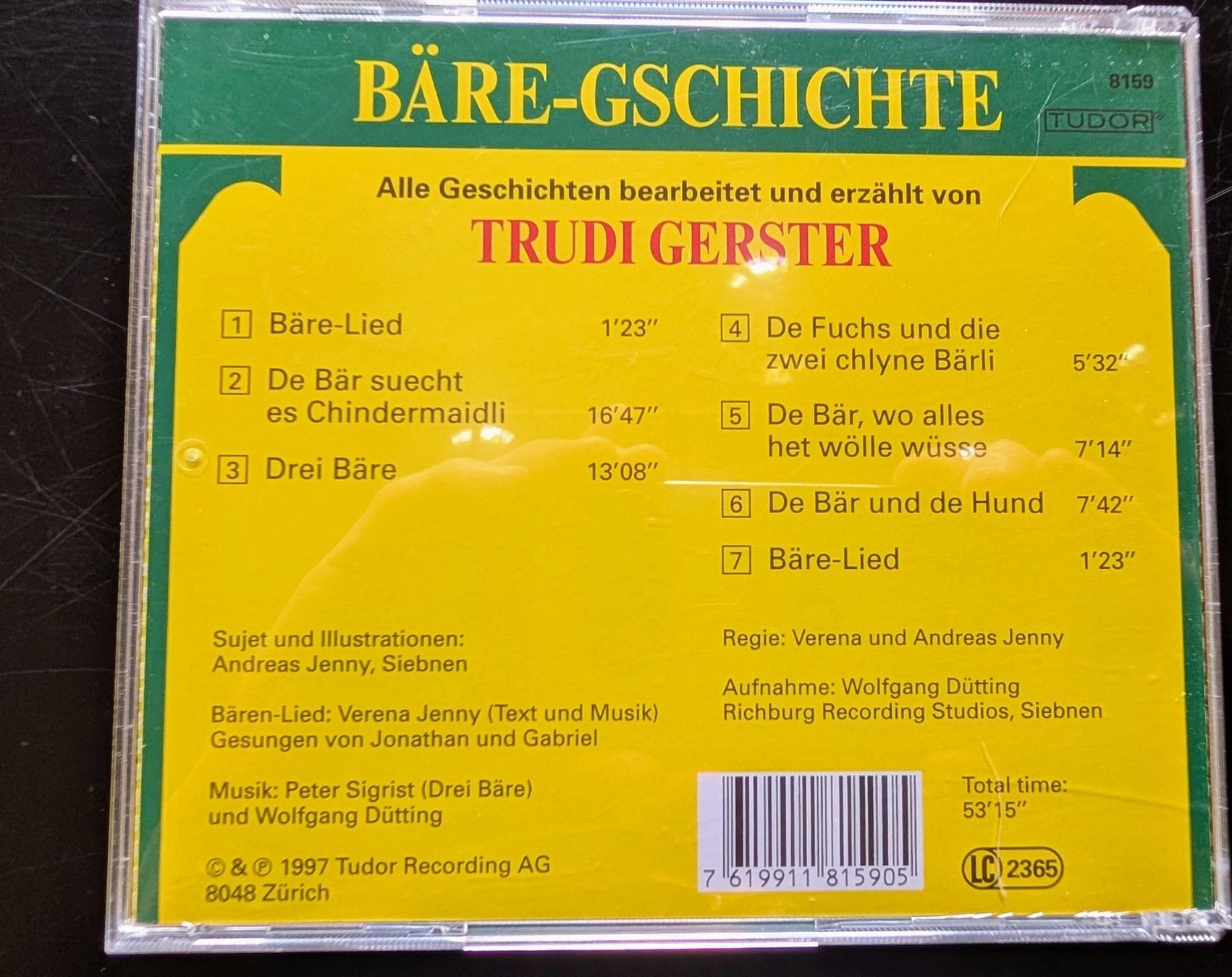 CDs: CD Bäre-Gschichte - Trudi Gerster -Top – D'occasion à Nänikon par Haexli_70 2