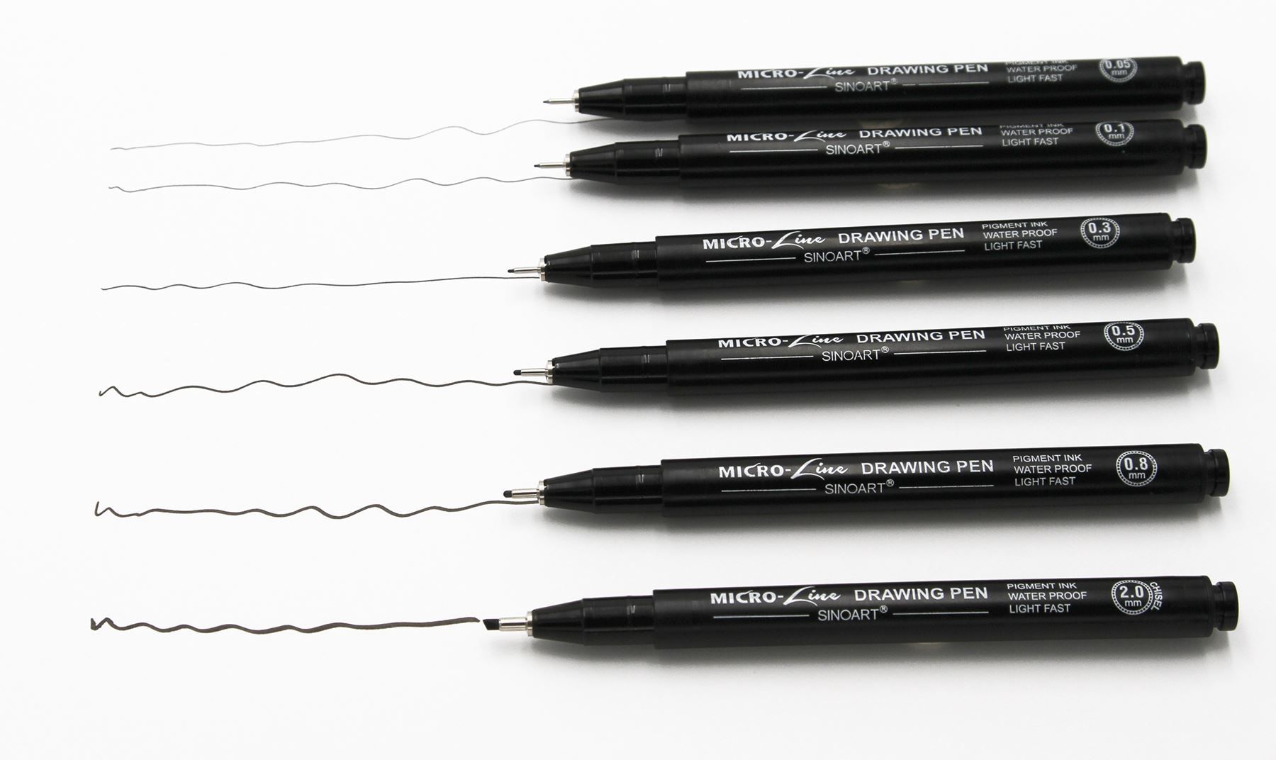 Colori: Fineliner 6er verschiedene Grössen – Nuovo e nell'imballaggio originale da Escholzmatt venduto da crazyteam 1