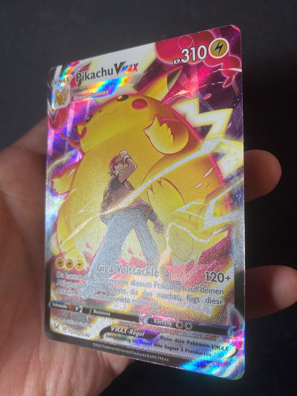 Pokémon Carte collezionabili: Pikachu VMAX TG17 - Spl. Illustr. Rare - Lost Origin - DE – Nuovo (secondo la descrizione) da Hausen AG venduto da Shrade 4