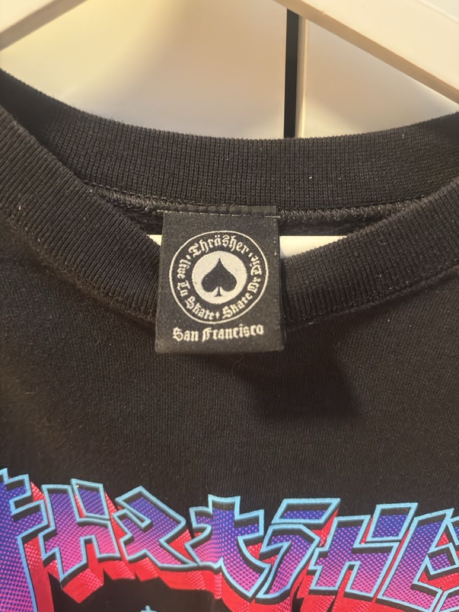 Maglioni & Felpe: Thrasher Pulli / Sweater, Grösse S, schwarz, neuwertig! – Nuovo (secondo la descrizione) da Bürglen TG venduto da mic_w2yg 1