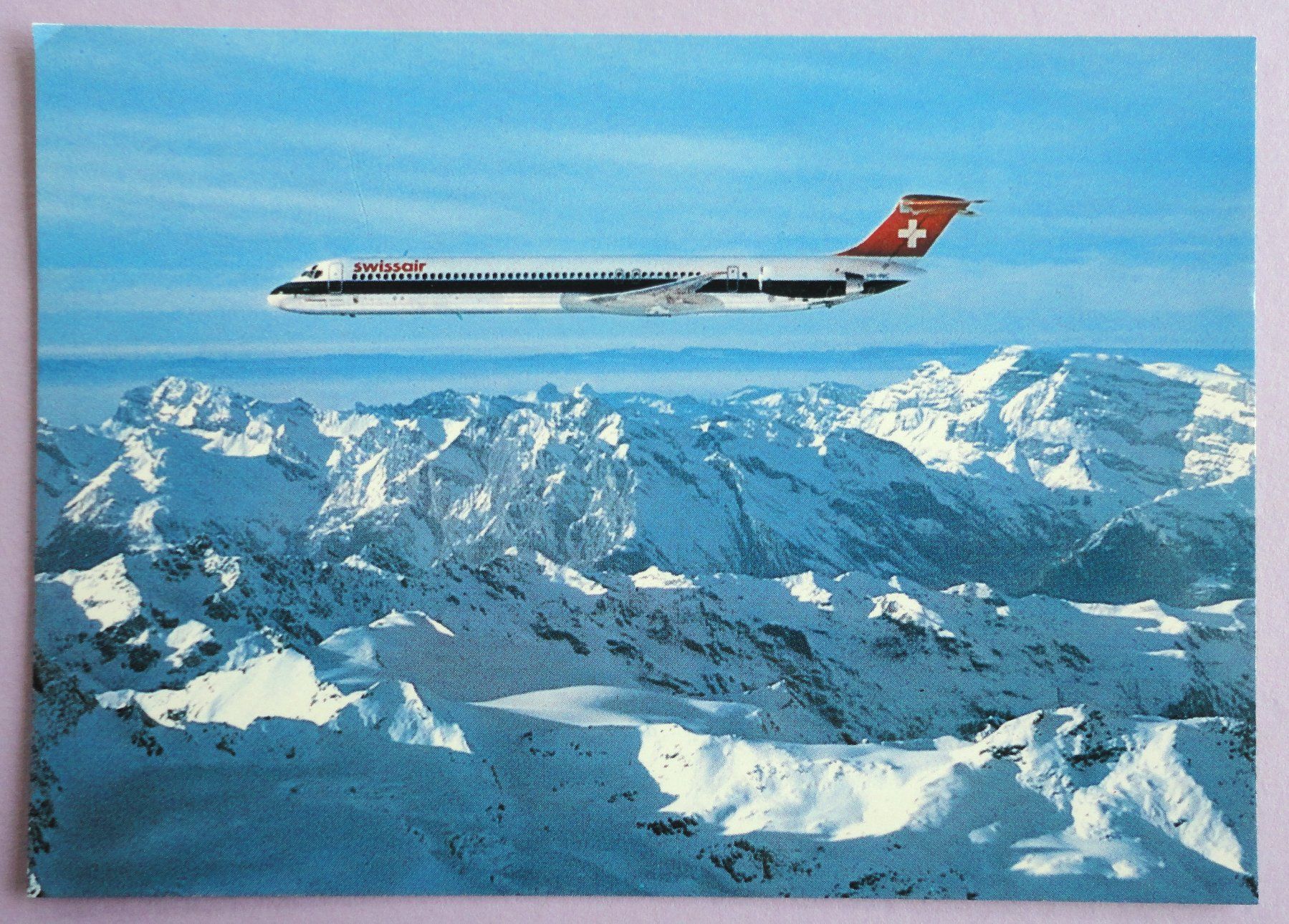 Cartoline postali: Swissair DC 9 - 81 – Usato da Fétigny venduto da Billy2miny