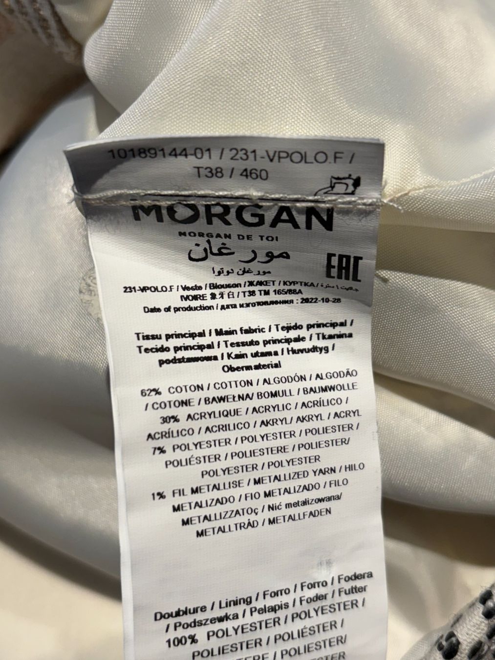 Morgan Giacche: Blazer NEU, Morgan, Grösse 38, NEU – Nuovo (secondo la descrizione) da Laax GR venduto da wil_66wq 4