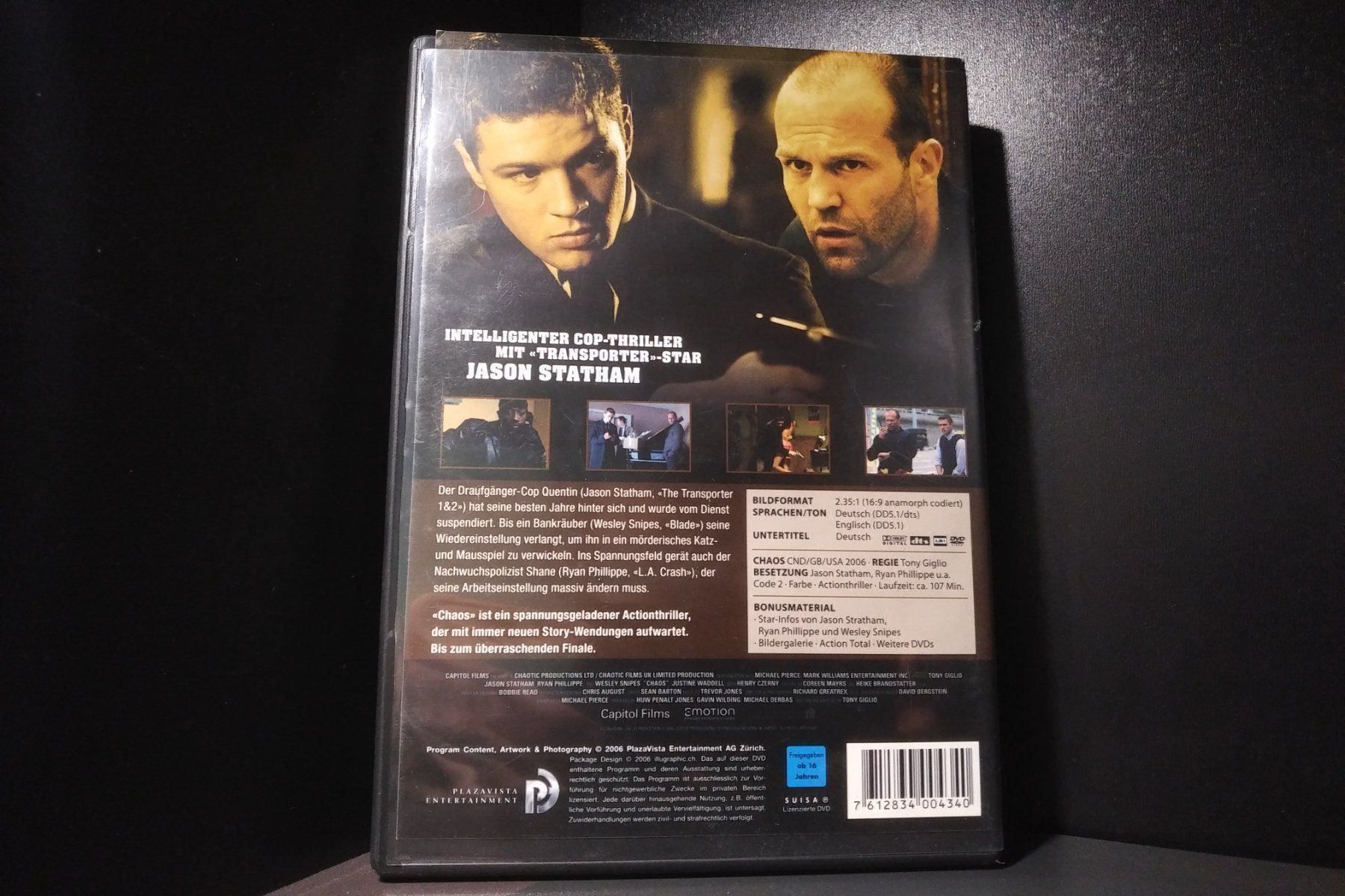 Alle DVDs: CHAOS - Versand, nur CHF 2.50! – Gebraucht aus Siblingen von goodprice24 1