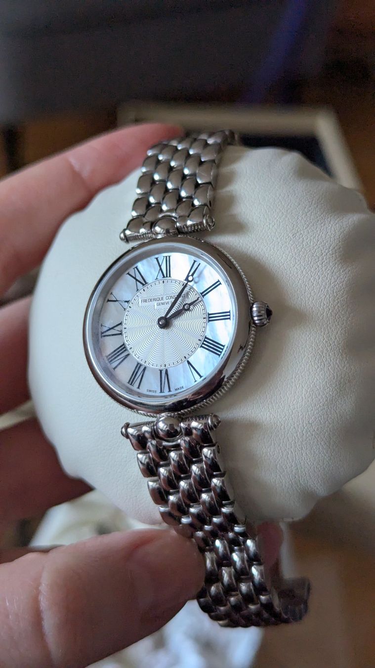 Frederique Constant Orologi: Frederique Constant Classics Art Deco Round – Usato da Zürich venduto da oschance