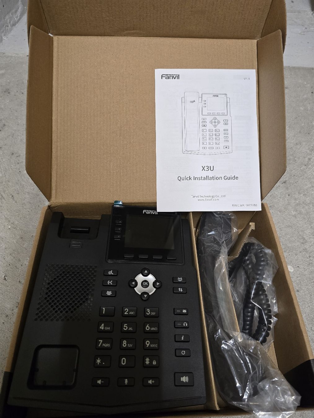 Telefone: Fanvil VoIP Telefon X3U – Neu und originalverpackt aus Riehen von PrinzVegeta