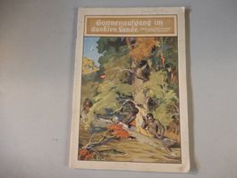 Antikes Buch "Sonnenaufgang im dunklen Lande" von 1938