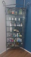 Eckvitrine Schmiedeeisen-Glas/Abschliessbar (Unikat)