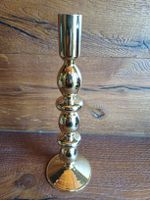 neu: Kerzenständer gold Glas, Deko