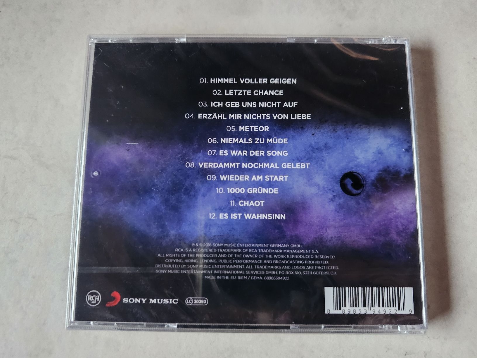 CD: Matthias Reim  -  Meteor  /  Fabrikneu – Nuovo e nell'imballaggio originale da Schneisingen venduto da backstore24 1