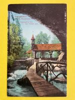 AK Beatushöhlen am Thunersee 1907, gelaufen nach Nesslau