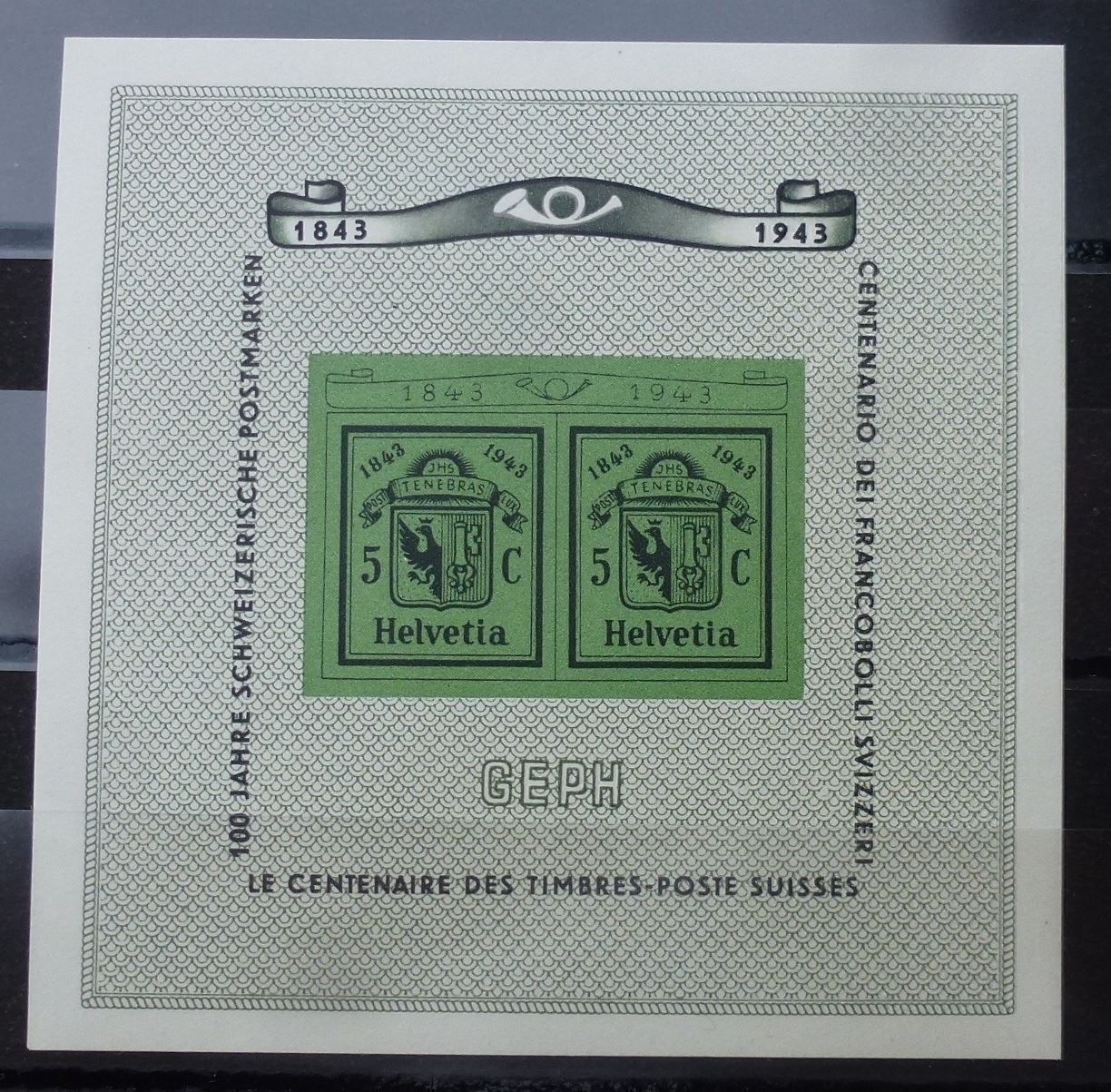 Tutti i francobolli: Top ++ Lot: Genfer Block W18 und W17L – Usato da Walkringen venduto da Casablanca777 4