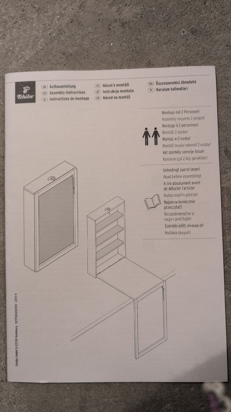 Tableaux: Klapptisch mit Wandtafel – Neuf avec emballage d'origine à Basel par LioLey 1