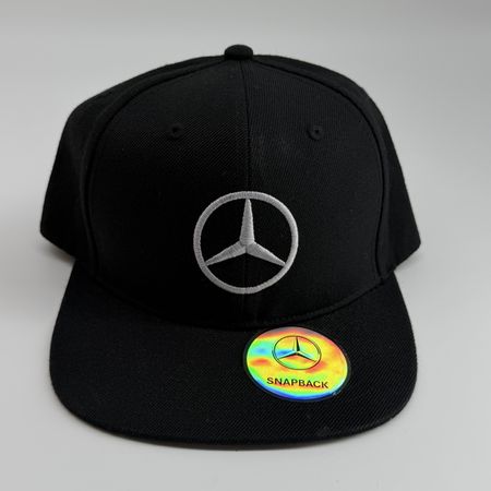 Casquette Mercedes-Benz noire, style snapback, neuve