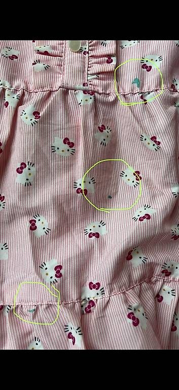 Robes et jupes: Kleid Gr. 116 Hello Kitty rosa – D'occasion à Rubigen par lia_dwd7 2