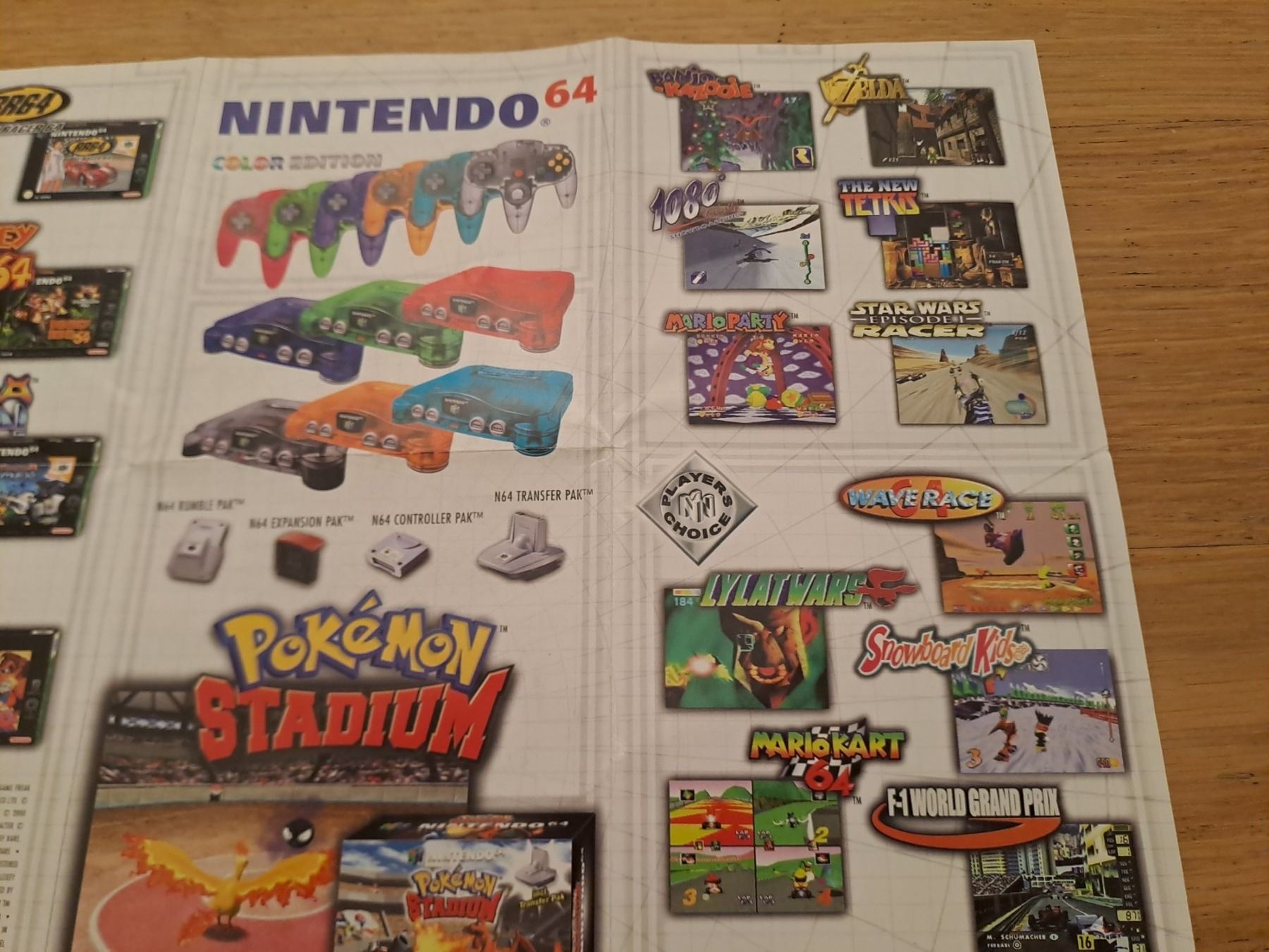 Nintendo Documenti: Nintendo 64 Flyer Werbung Promotion N64 – Usato da Aarau venduto da Kaesekuchen2000 6