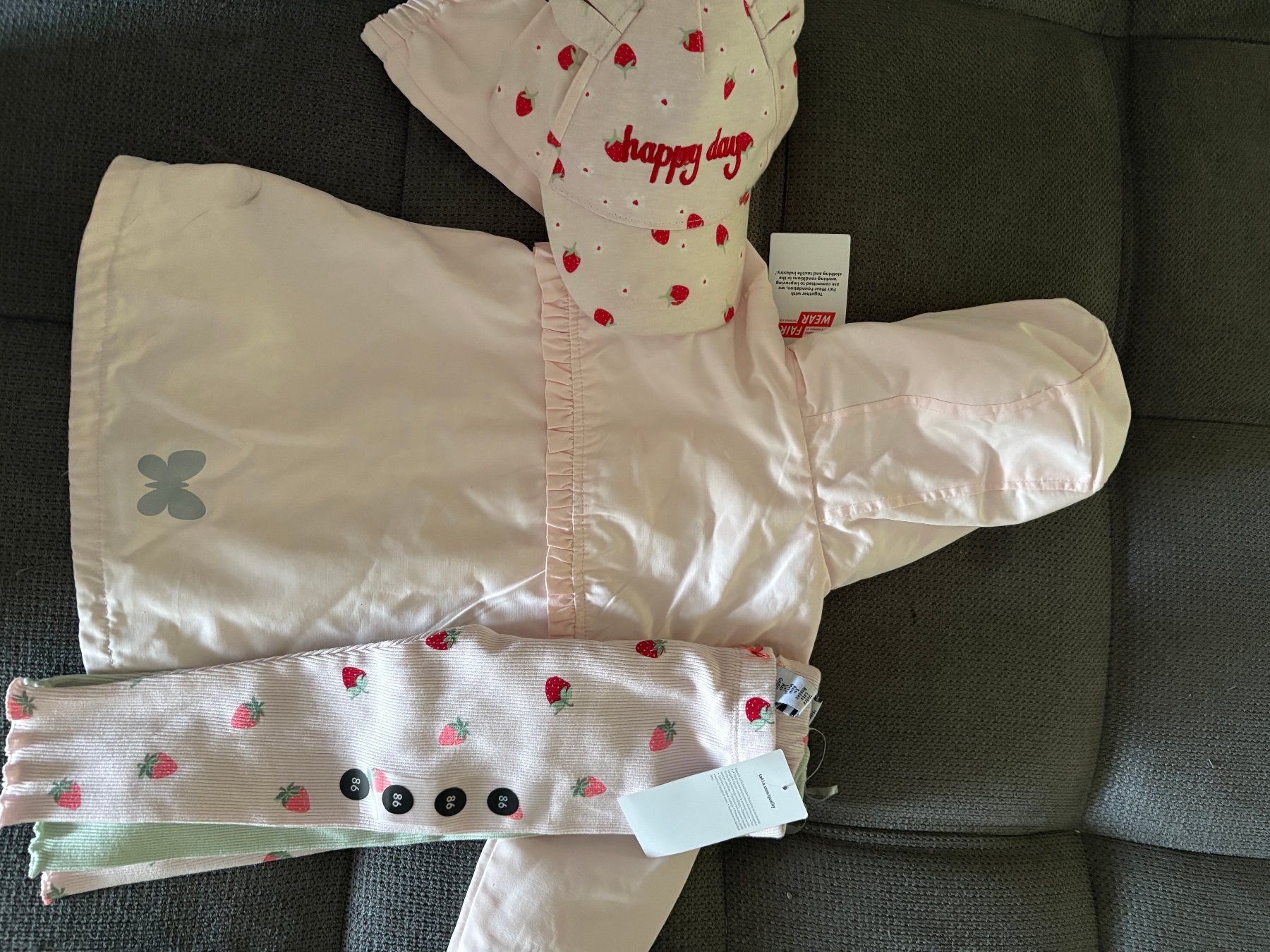 Lotti & Set di vestiti: Mädchen Kleidung Set 3-teilig rosa Gr.86 neu – Nuovo e nell'imballaggio originale da Kollbrunn venduto da Elbi5 3