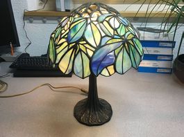 Chestnut Stehlampe in Tiffany Technik (Handarbeit)