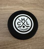 Eishockey Puck CHL Lugano Burger King
