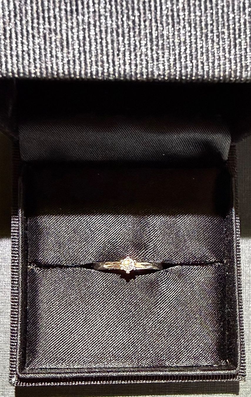 Bagues: Ring mit echtem Stein – D'occasion à Unterägeri par bas_rz62