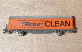 Roco gedeckter Güterwagen Roco CLEAN ohne Reinigungs-Teil