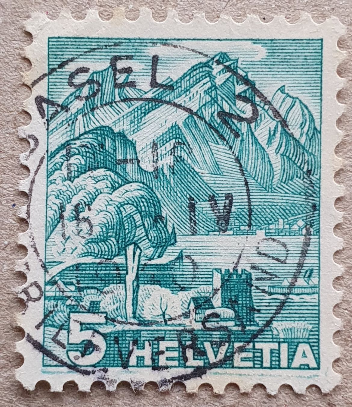 Tutti i francobolli: Nr 202 Diverse Fehler (Pilatus) – Usato da Balgach venduto da SIMEON27 2