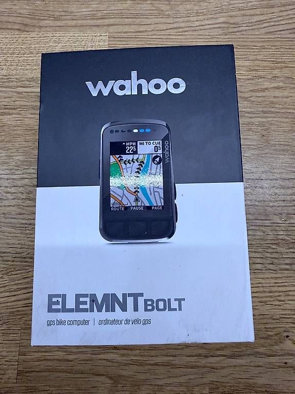 Pezzi di ricambio: Compteur de vélo Wahoo Elemnt Bolt 2 – Usato da Bercher venduto da Ridgeway