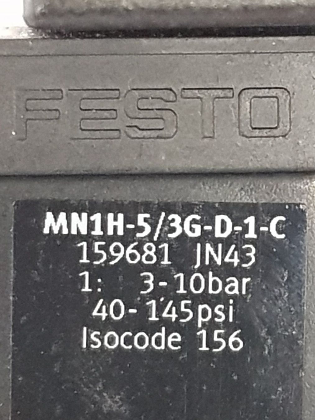 Festo Metall- & Schlosserei Sonstiges: 5/3 Magnet Ventil mit Anschlussplatte Magnetspule Dämpfer – Neu (gemäss Beschreibung) aus Kappelen von swyder 4
